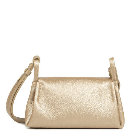 Lancaster Accordion Double Small Tote Bag 470-87 Champagne-In-Nude