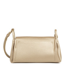 Lancaster Accordion Double Tote Bag 470-88 Pale Gold In Nude