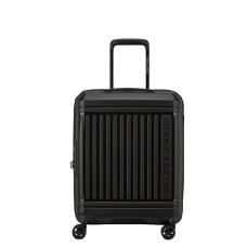 Delsey Lutece Slim Expandable Carry-On 4 Wheels 55 CM TSA Black