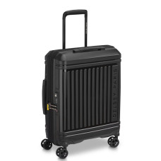 Delsey Lutece Slim Expandable Carry-On 4 Wheels 55 CM TSA Black