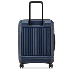 Delsey Lutece Slim Expandable Carry-On 4 Wheels 55 CM TSA Blue