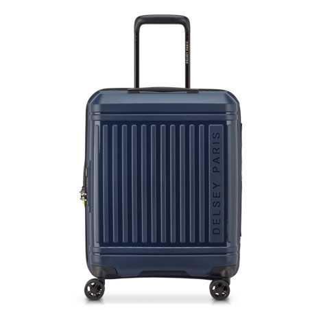 Delsey Lutece Slim Expandable Carry-On 4 Wheels 55 CM TSA Blue