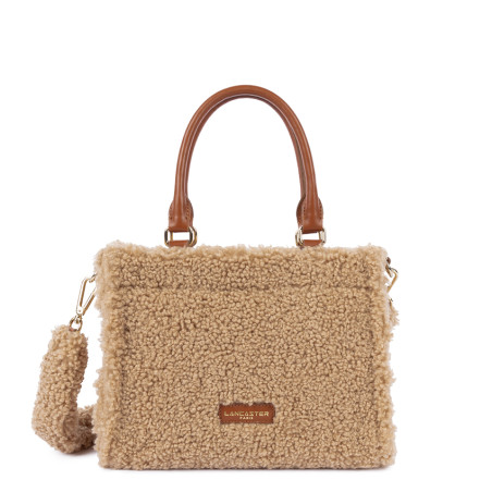 Lancaster Moumoute Mini Cabas Bag 518-055 Cognac
