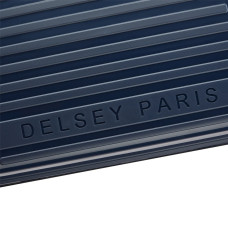 Delsey Lutece Slim Expandable Carry-On 4 Wheels 55 CM TSA Blue