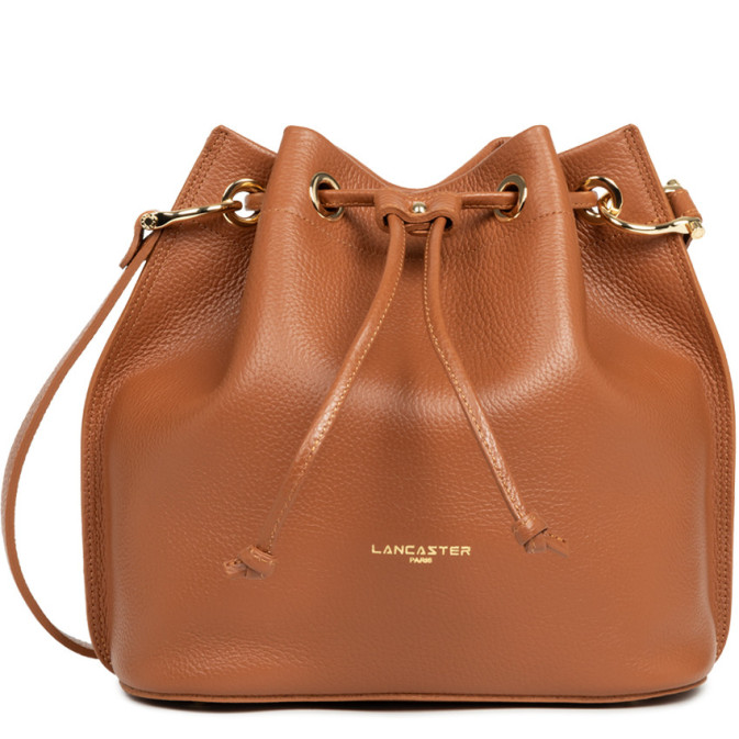 Lancaster Alba Double Bag 470-81 Camel In Orange