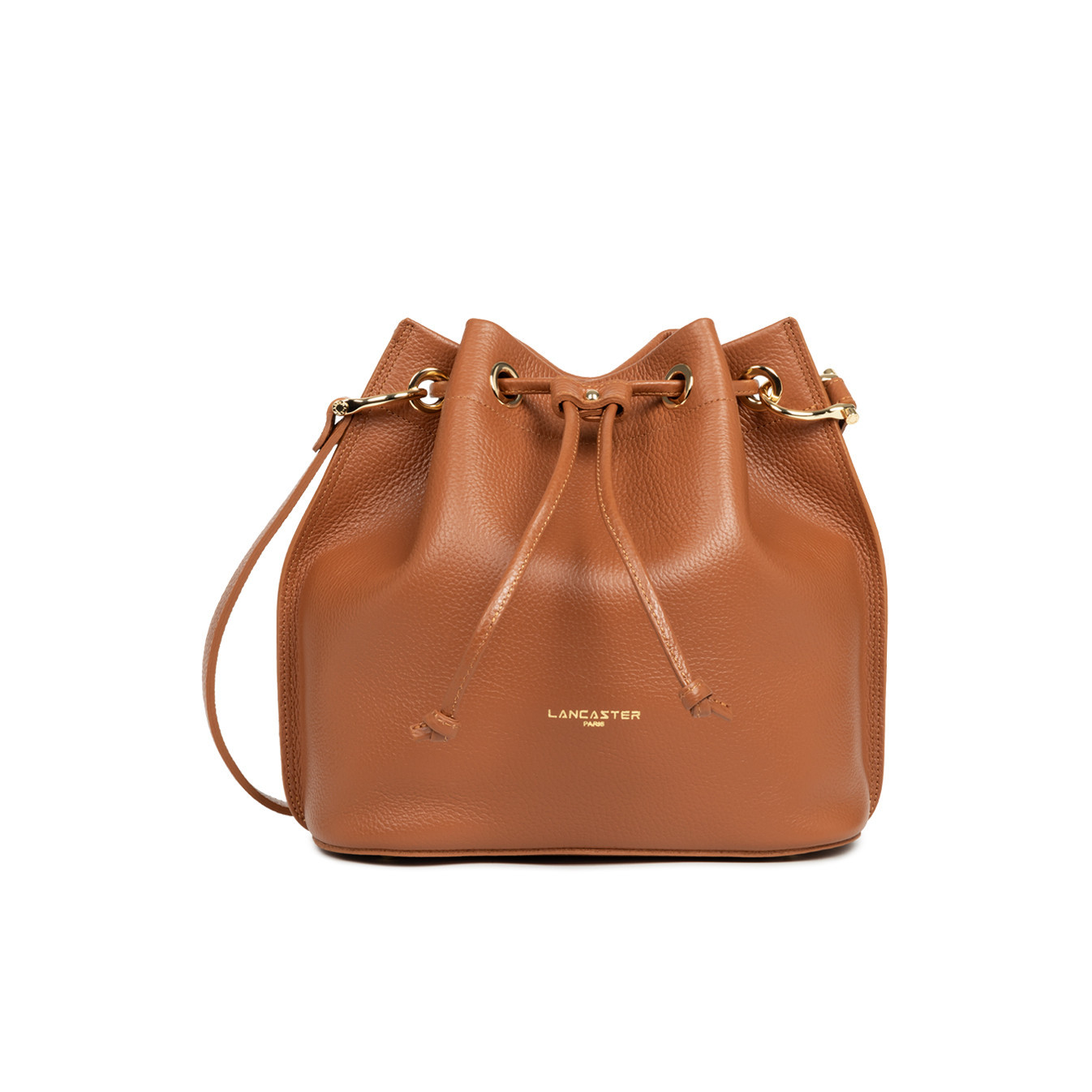 Lancaster Alba Double Bag 470-81 Camel In Orange