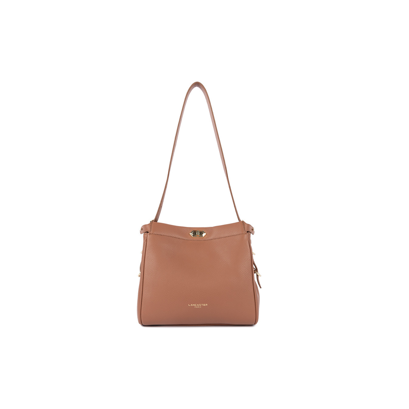 Lancaster Mademoiselle Romy Hobo Bag 572-105 Camel