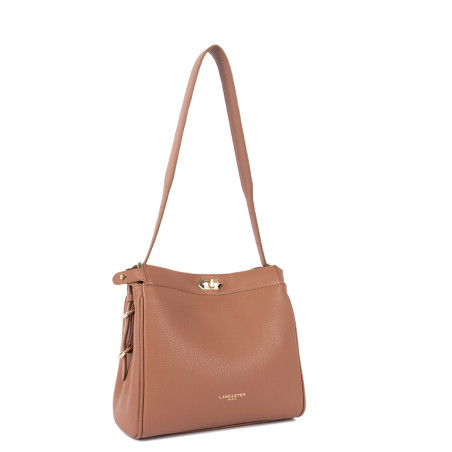 Lancaster Mademoiselle Romy Sac Hobo 572-105 Camel cote