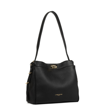 Lancaster Mademoiselle Romy Hobo Bag 572-105 Black