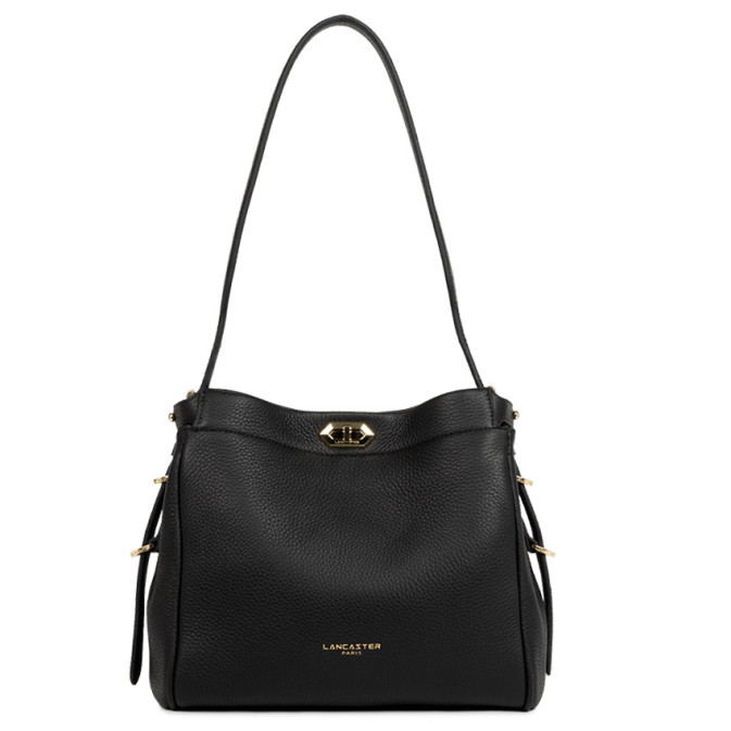 Lancaster Mademoiselle Romy Hobo Bag 572-105 Black