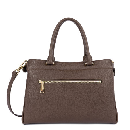 Lancaster Mademoiselle Romy Tote Bag 572-107 Brown