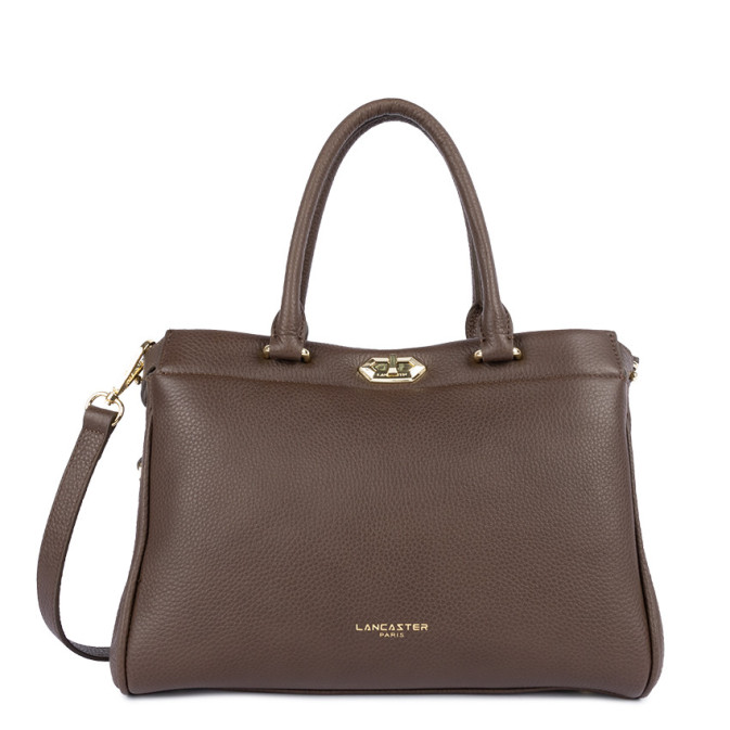 Lancaster Mademoiselle Romy Tote Bag 572-107 Brown