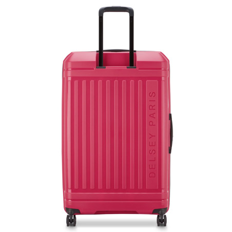 Delsey Lutece Valise L Extensible 4 Roues 79 CM TSA Magenta dos