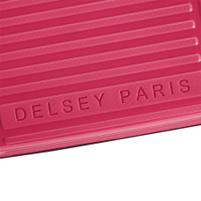 Delsey Lutece Extendable Suitcase L 4 Wheels 79 CM TSA Magenta