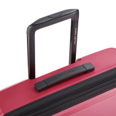 Delsey Lutece Extendable Suitcase L 4 Wheels 79 CM TSA Magenta