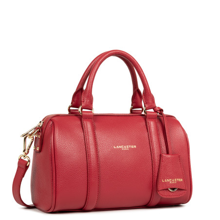 Lancaster Milano Ana Polochon Leather Bag 547-102 Red