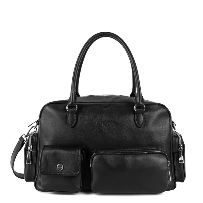 Lancaster Soft Caramella Bowling Bag 576-008 Black