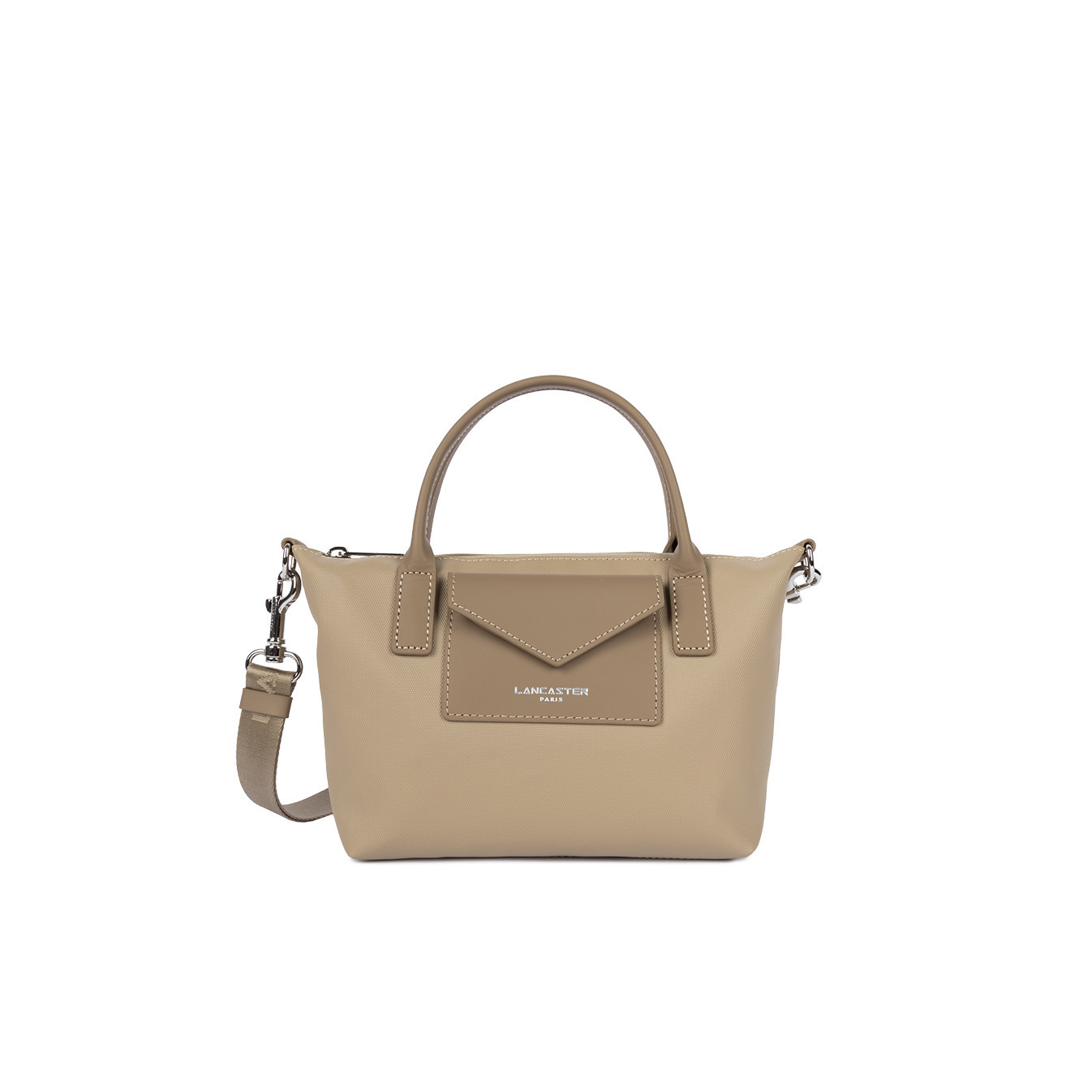 Lancaster Storm Kba Handbag 516-71 Dark Beige