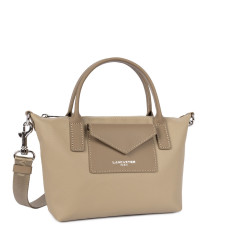 Lancaster Storm Kba Handbag 516-71 Dark Beige