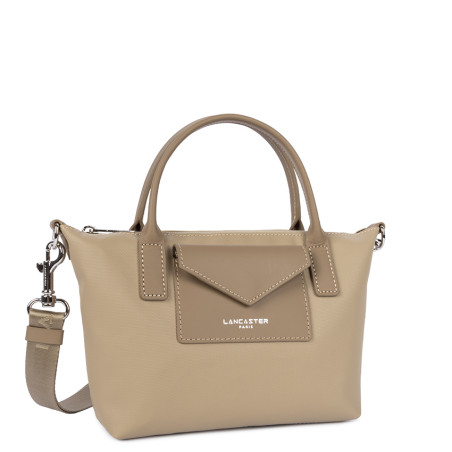 Lancaster Storm Kba Handbag 516-71 Dark Beige