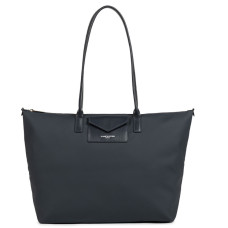 Lancaster Smart Kba Large Shoulder Tote Bag 516-72 Navy Blue
