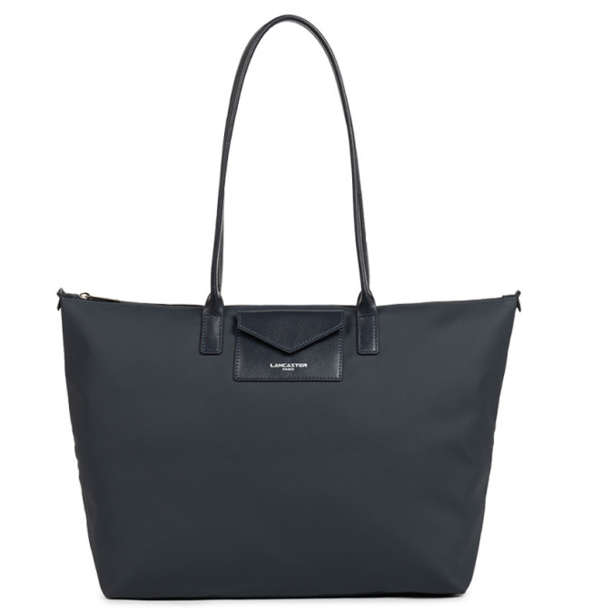 Lancaster Smart Kba Large Shoulder Tote Bag 516-72 Navy Blue