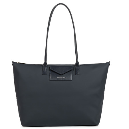 Lancaster Smart Kba Large Shoulder Tote Bag 516-72 Navy Blue