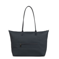Lancaster Smart Kba Large Shoulder Tote Bag 516-72 Navy Blue
