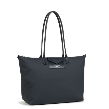 Lancaster Smart Kba Large Shoulder Tote Bag 516-72 Navy Blue