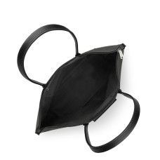 Lancaster Smart Kba Large Shoulder Tote Bag 516-72 Dark Grey