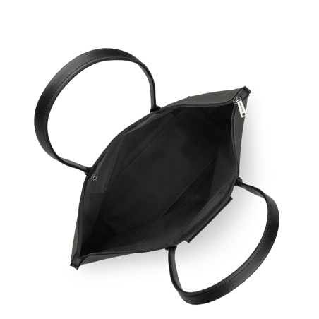Lancaster Smart Kba Large Shoulder Tote Bag 516-72 Dark Grey