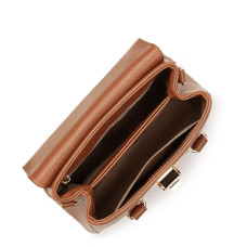 Lancaster Milano Cosmos Mini Sac A Main 547-79 Camel ouvert