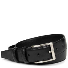 Lancaster Leather Belt for Men 601-11 Black L