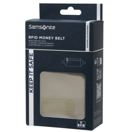 Samsonite Ta Révolution Ceinture Porte-Monnaie RFID Eclypse Grey emballée