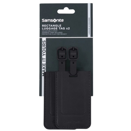 Samsonite TA Revolution Address Tag Black