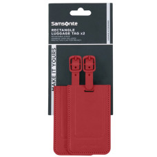 Samsonite TA Revolution Address Tag Red