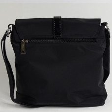 Lancaster Basic Verni Sac Porté Travers 514-85 Noir dos