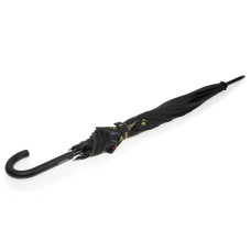 Isotoner Automatic Stick Umbrella Stag Fringe