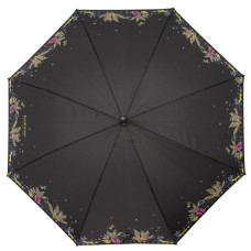 Isotoner Parapluie Canne Auto Frise Cerf ouvert
