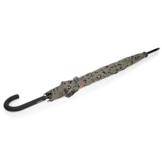 Isotoner Automatic Umbrella Leopard Beige