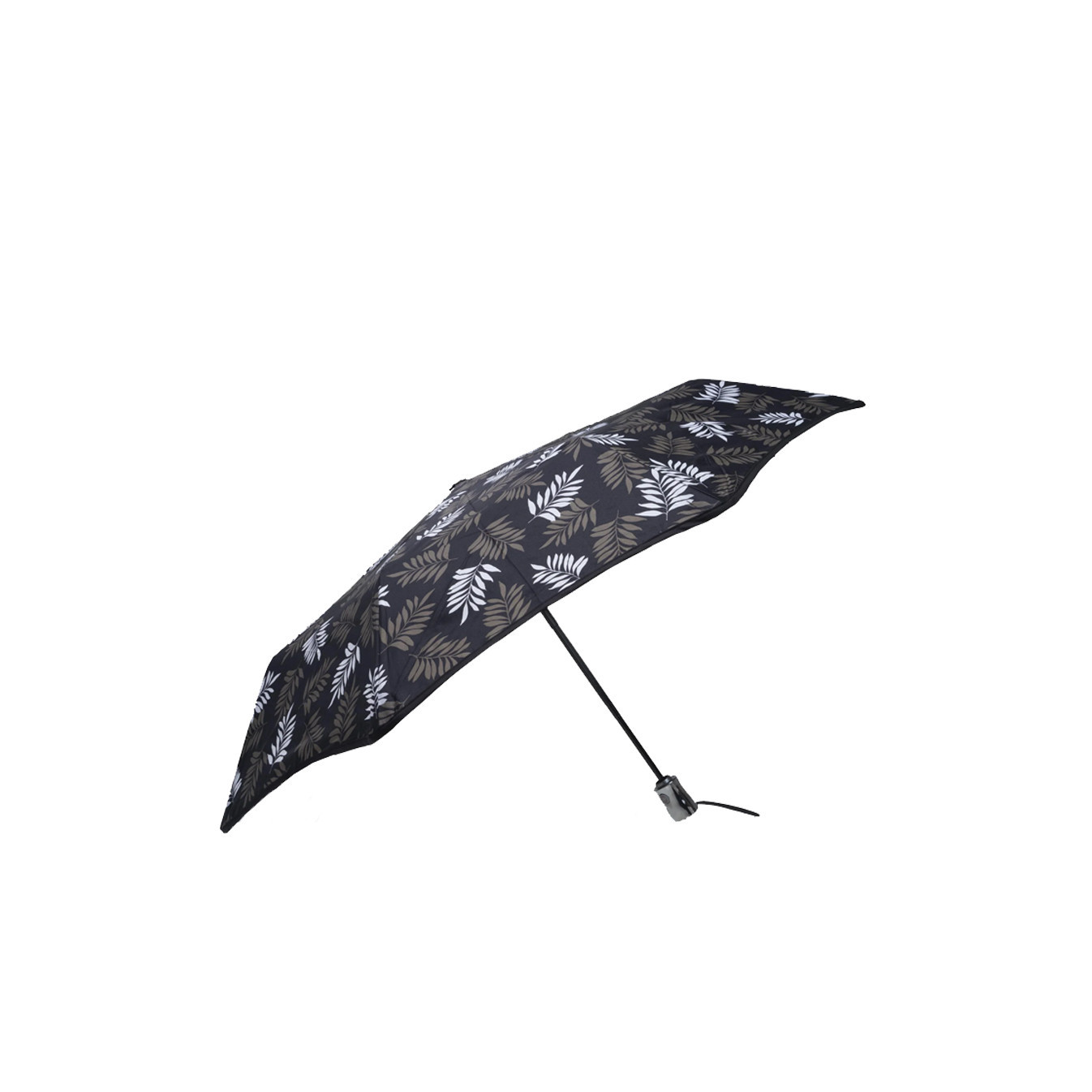 Isotoner Automatic X-TRA SOLIDE ALPHA Umbrella Kaki Leaf
