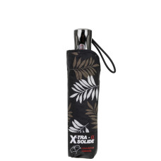 Isotoner Automatic X-TRA SOLIDE ALPHA Umbrella Kaki Leaf