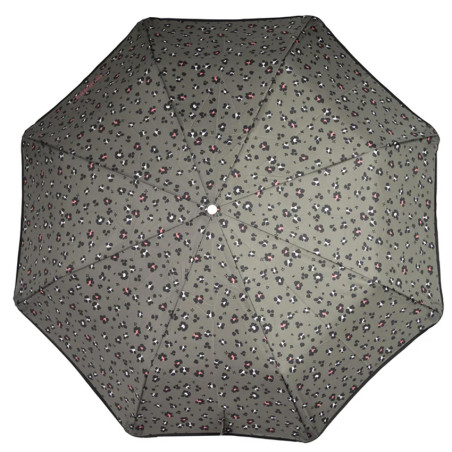 Isotoner Automatic Umbrella X-TRA SOLIDE ALPHA Kaki Leopard
