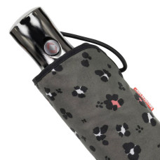 Isotoner Parapluie Pliant X-TRA Solide Auto Léopard Kaki motifs