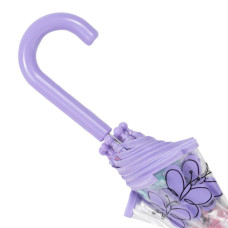 Isotoner Children's Dome Manual PVC Butterfly Umbrella