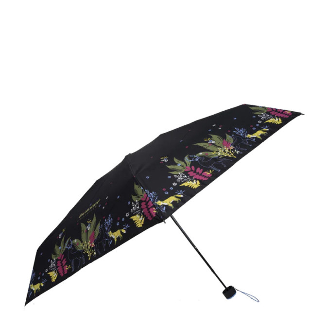 Isotoner Compact Mini Slim Manual Umbrella - Houndstooth