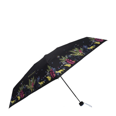 Isotoner Compact Mini Slim Manual Umbrella - Houndstooth