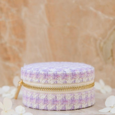 Maison Scarlett Travel Jewelry Box Yvonne In Chicken Leg Purple