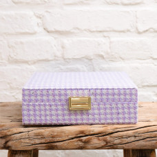 Maison Scarlett Anne Purple Pewter Jewelry Box