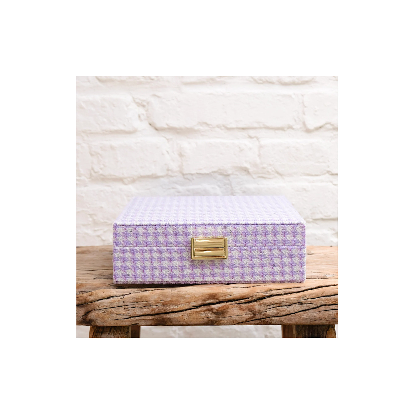 Maison Scarlett Anne Purple Pewter Jewelry Box